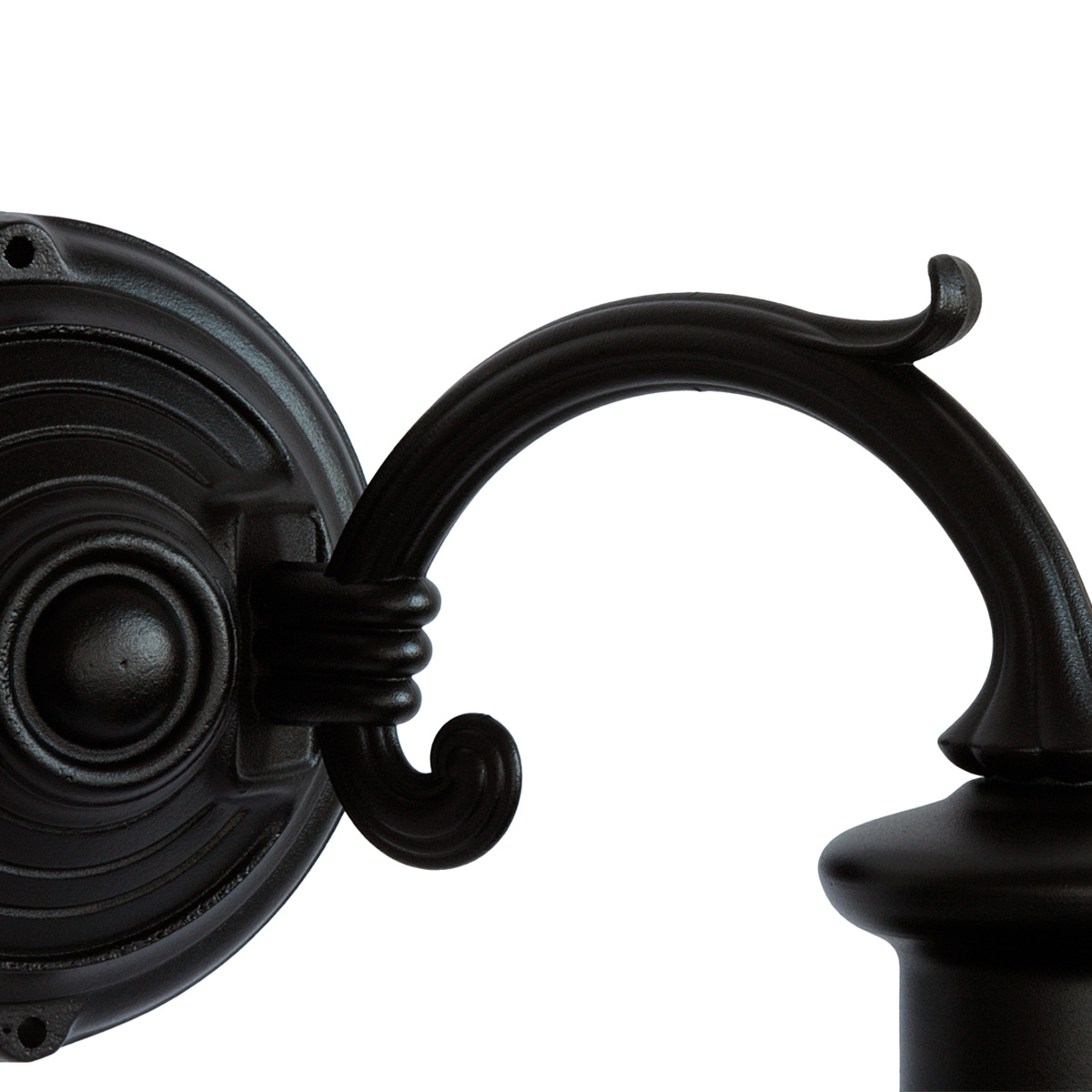 Zweiflammige Wandlampe für Außen mit Spitzzylindern, Bild 4 Zweiflammige Wandlampe für Außen mit Spitzzylindern, Bild 4