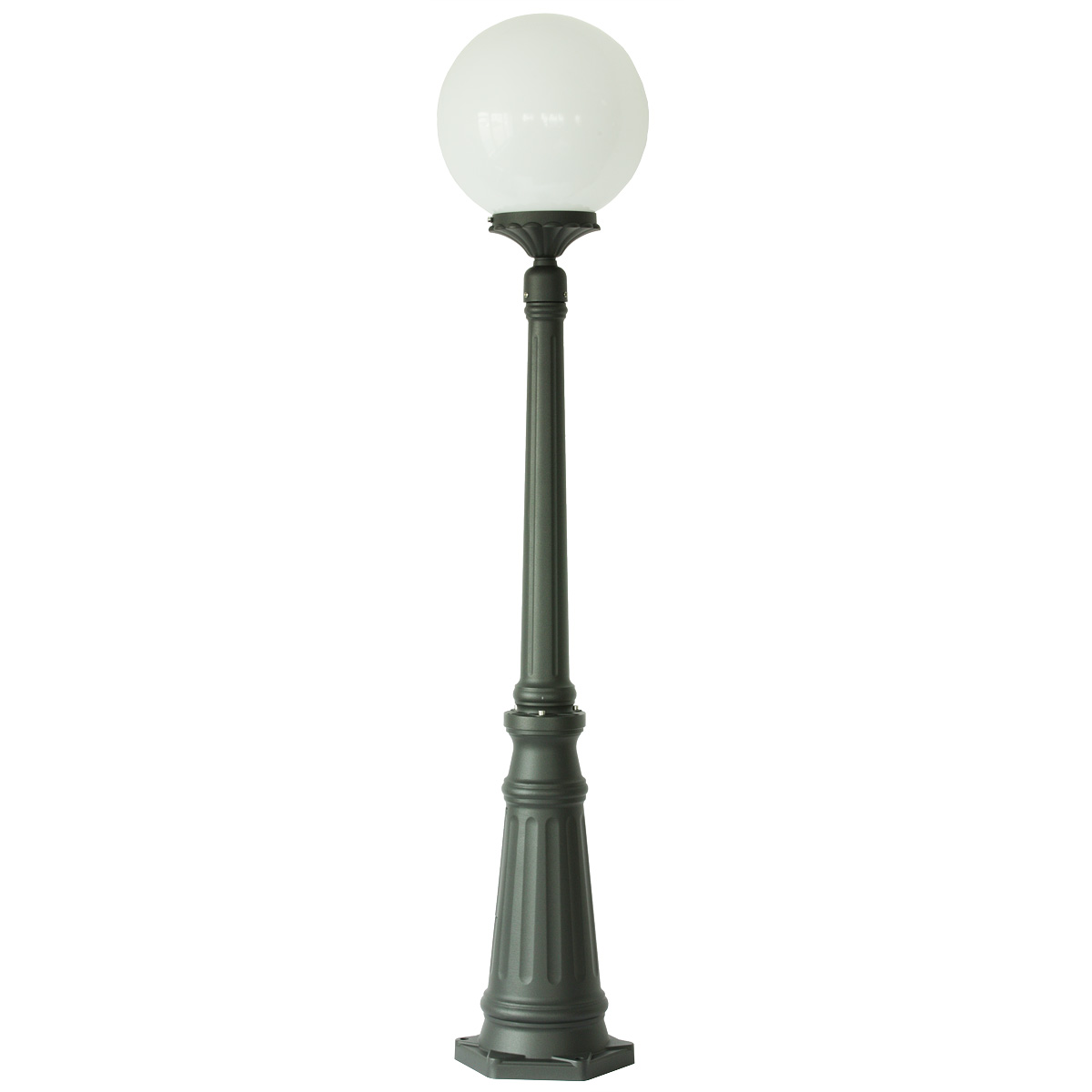 Historical Italian Globe Post Light