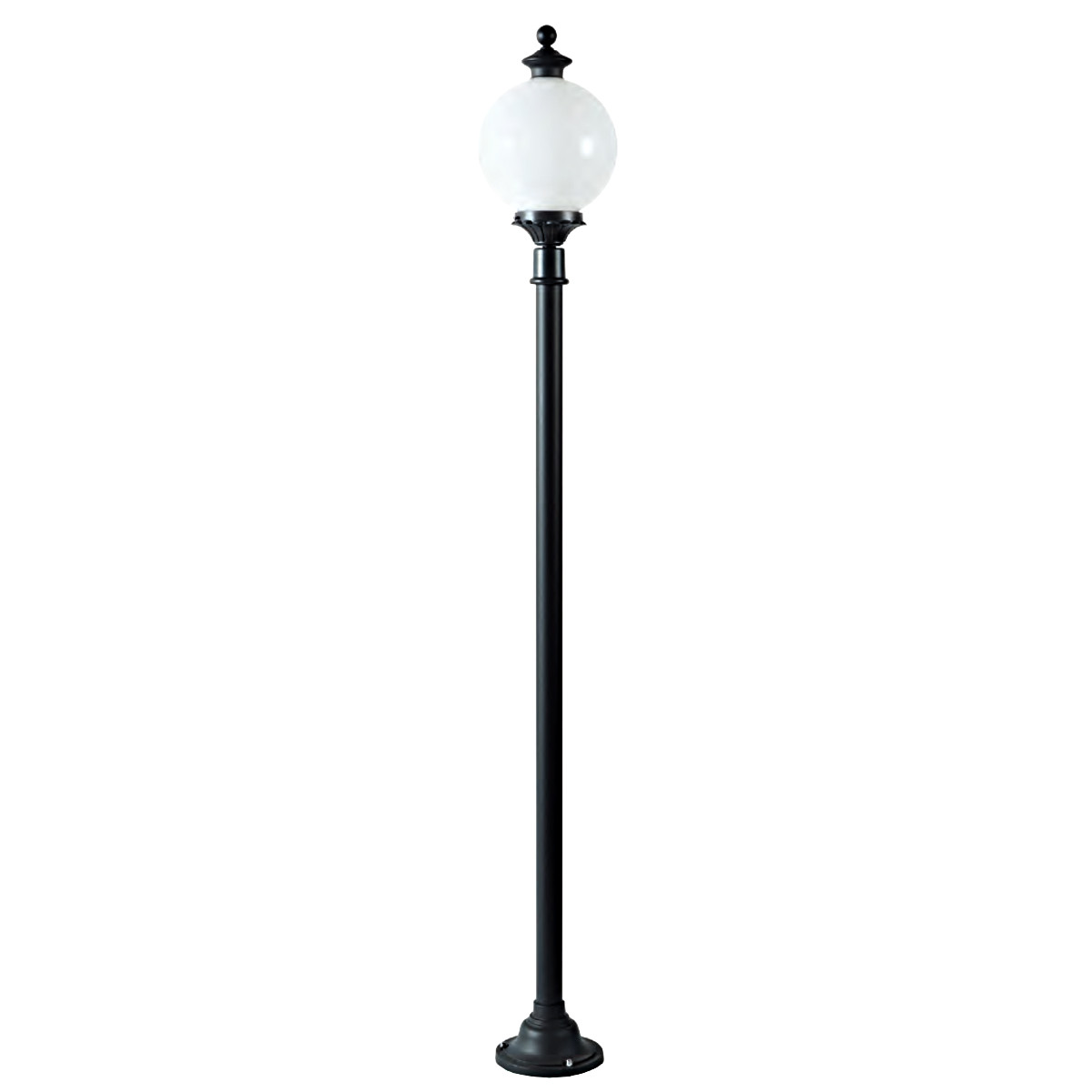 Globe Lamp Post for Outdoors