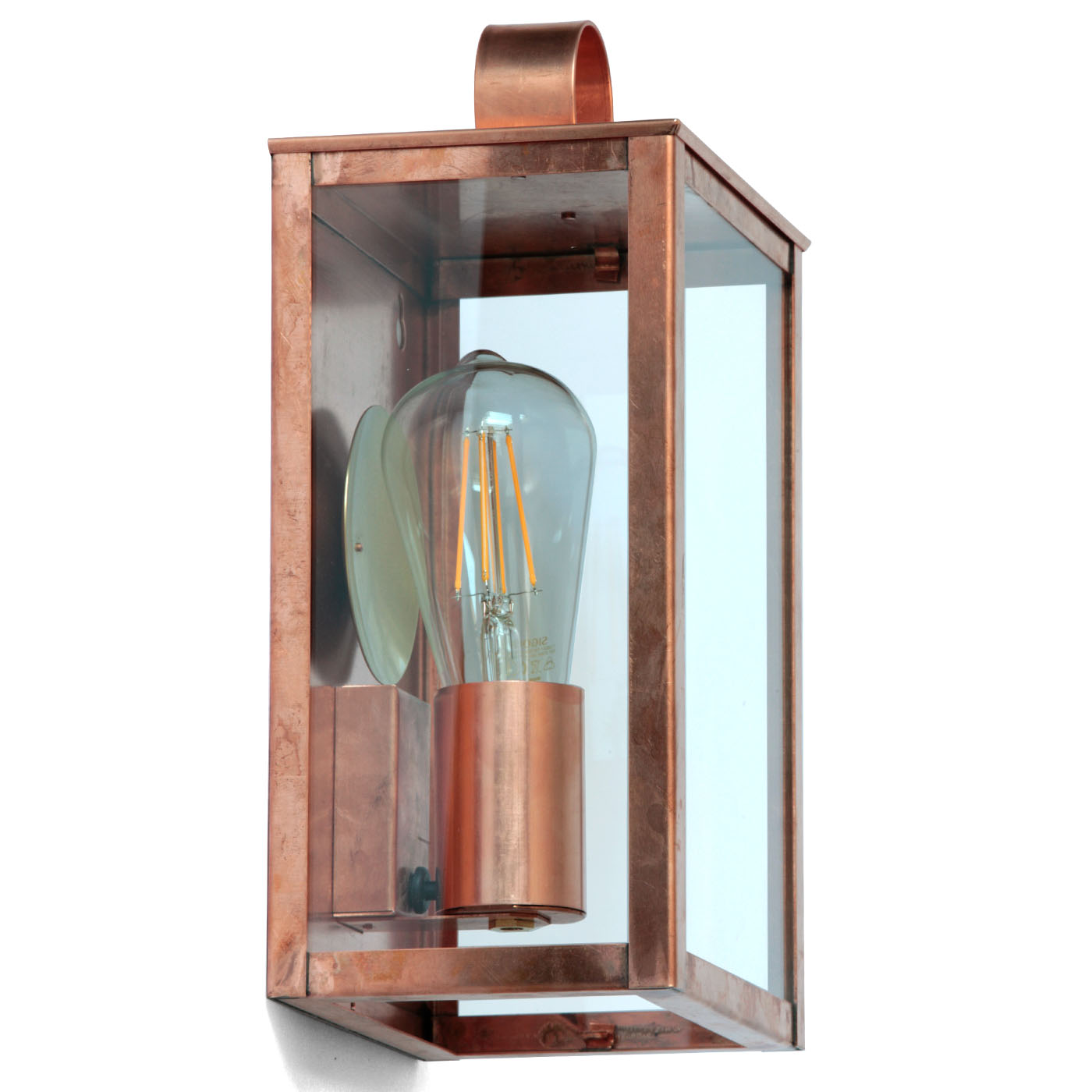 Small Outdoor Light in Copper or Brass