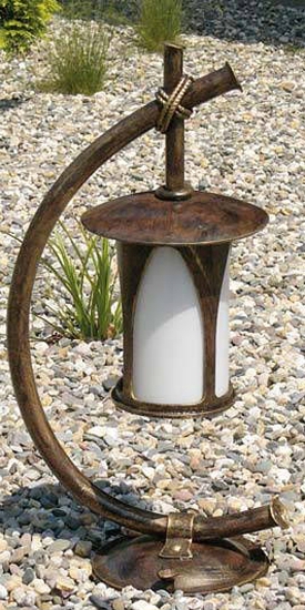 Japanese Wrought Iron Garden Light AL 6643