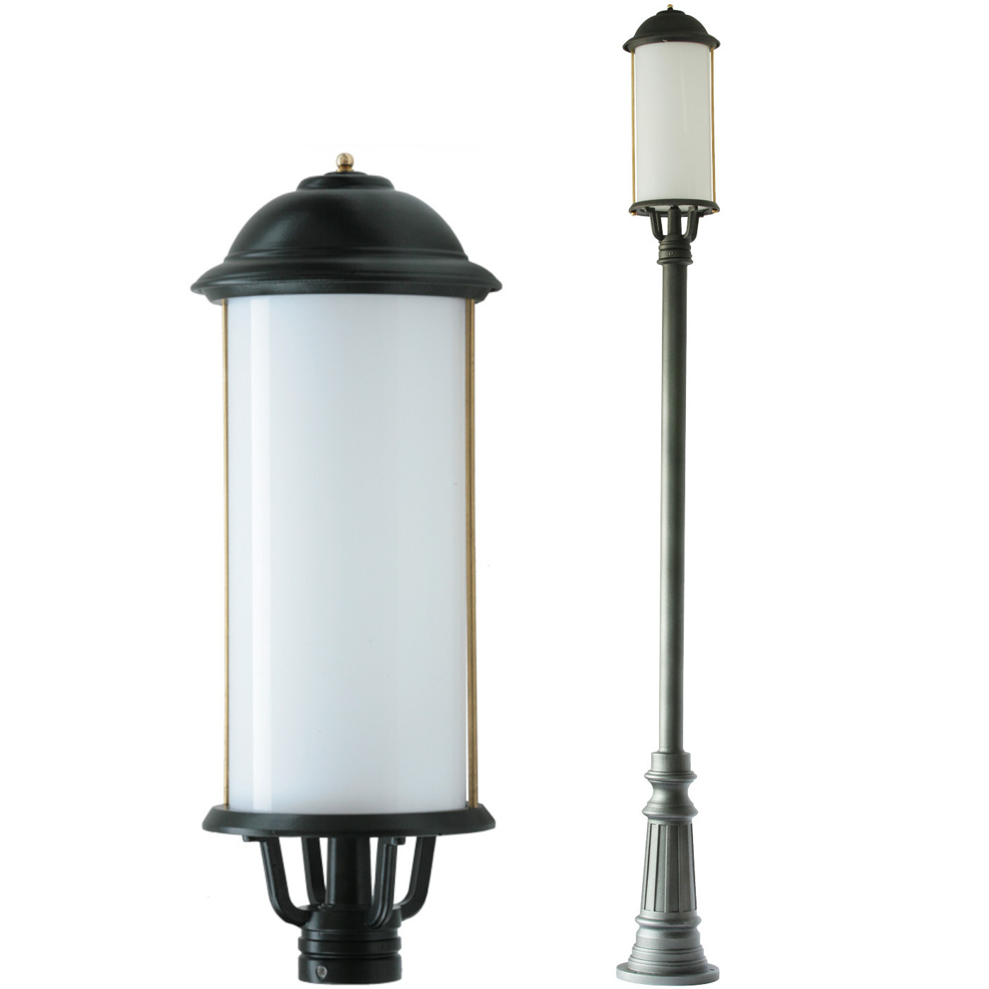 Art Déco Post Light Rodos L.37B Art Déco Post Light Rodos L.37B