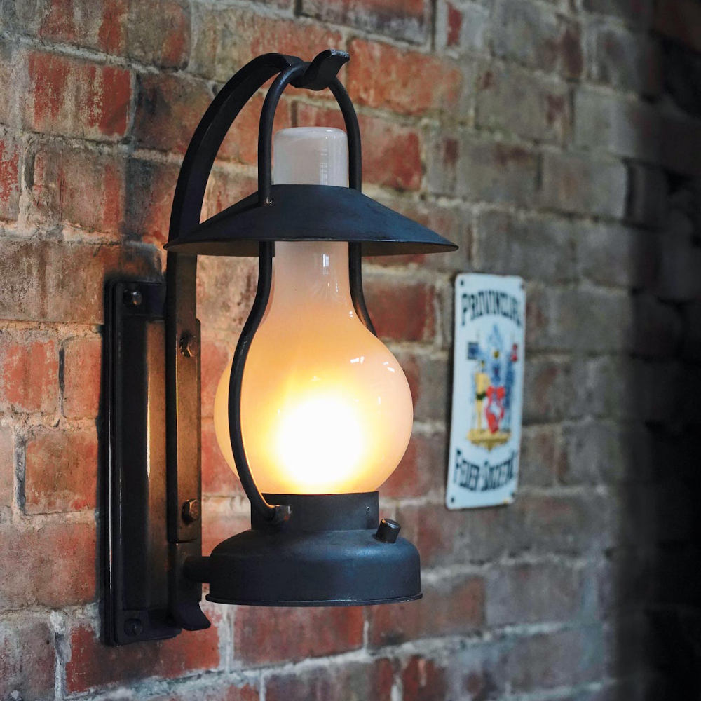 Handmade Stable Lantern with Closed Glass Spout WL 3697 Handmade Stable Lantern with Closed Glass Spout WL 3697