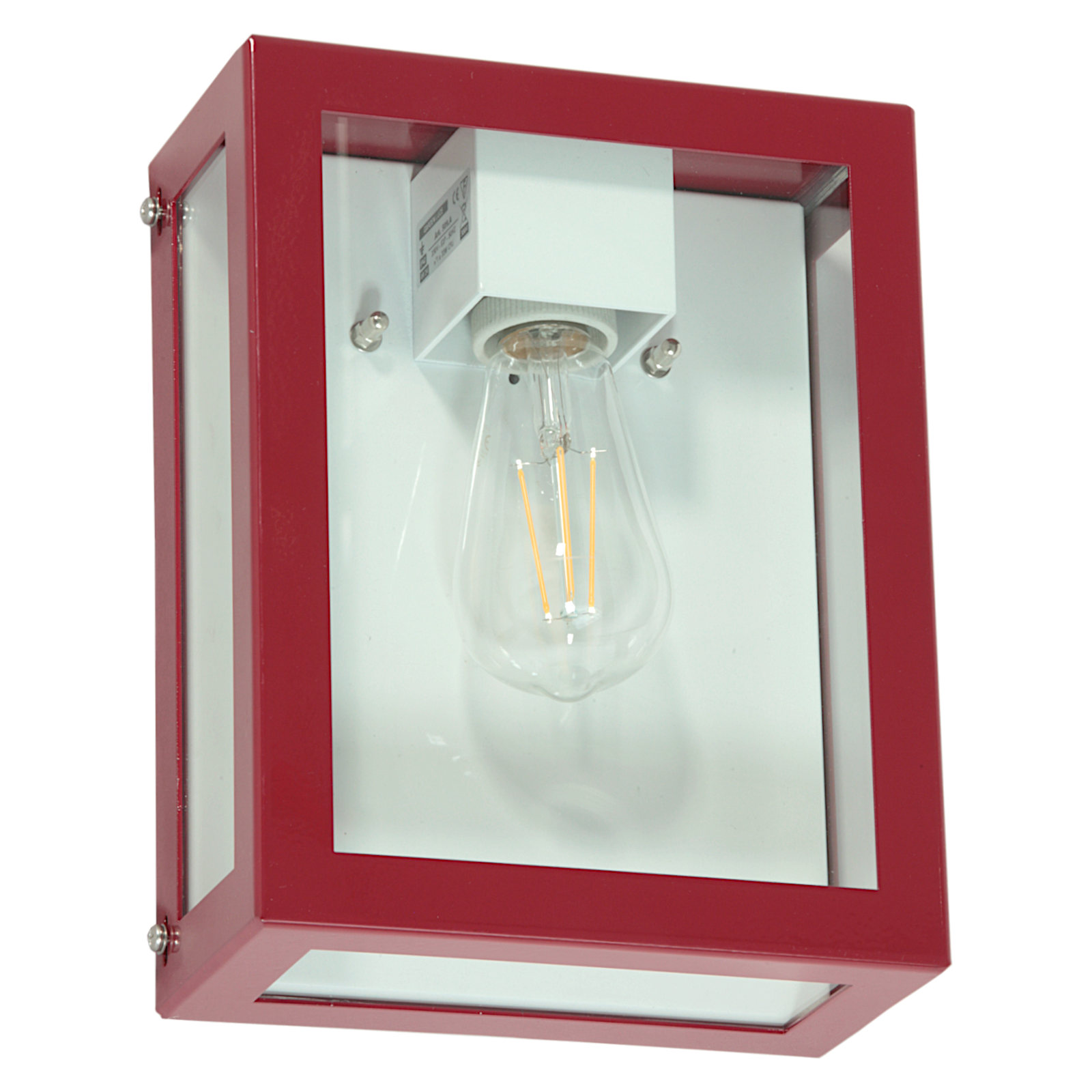 Modern Italian Wall Lamp Made of Stainless Steel for Outdoors