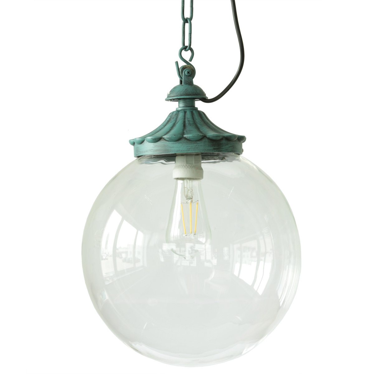 Kugel-Lampe (Ø 30 cm) für Außen in zehn Farben Kugel-Lampe (Ø 30 cm) für Außen in zehn Farben