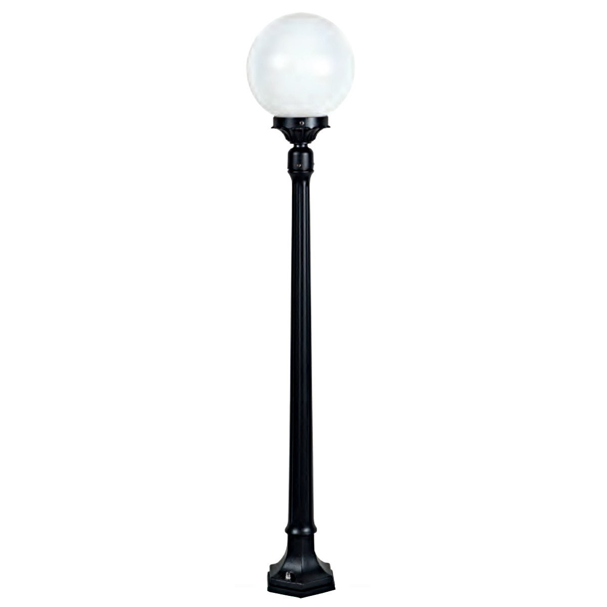 Pathway Lamp with Globe Attachment