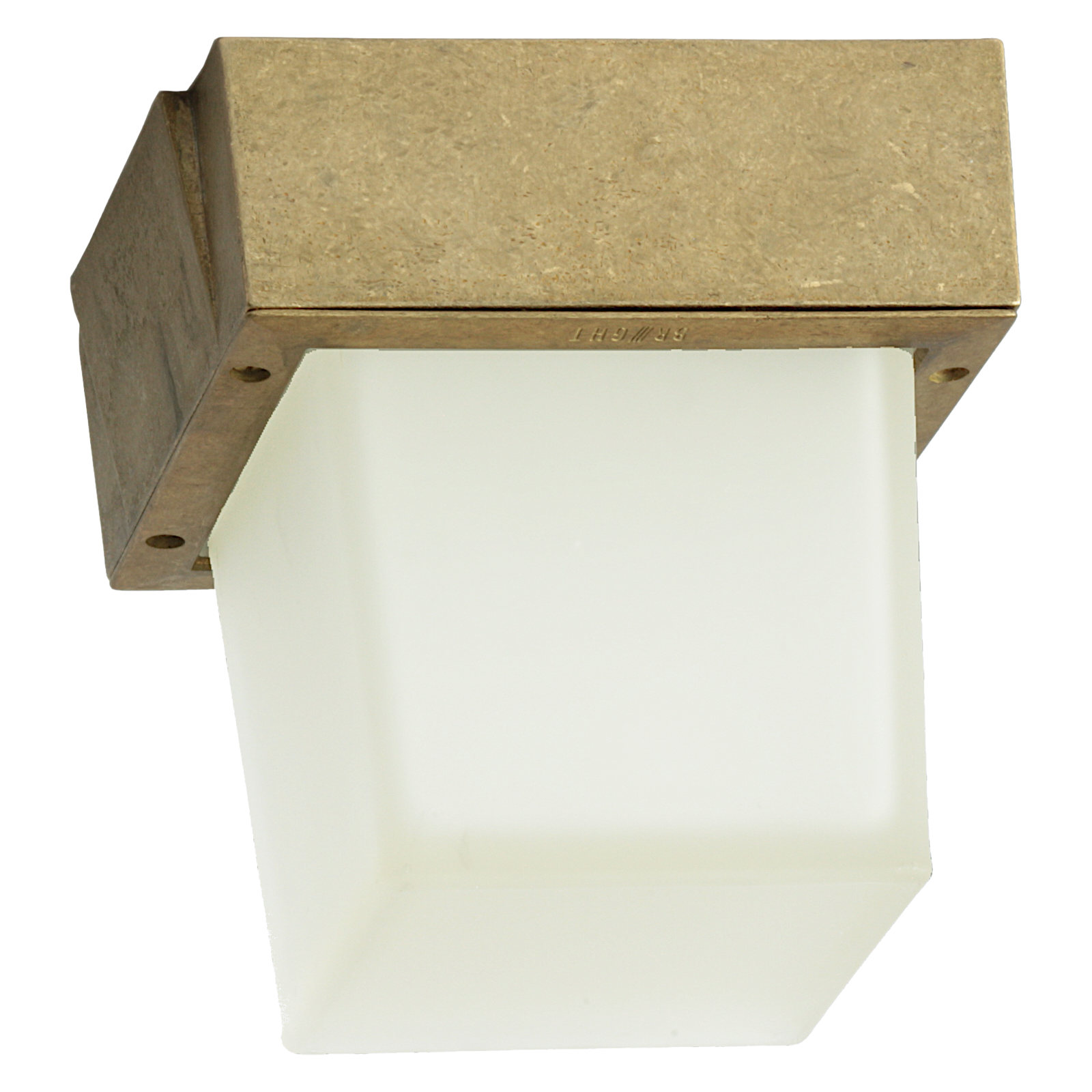 Weatherproof Small Porchlight: Brass Ceiling Light Varius 9