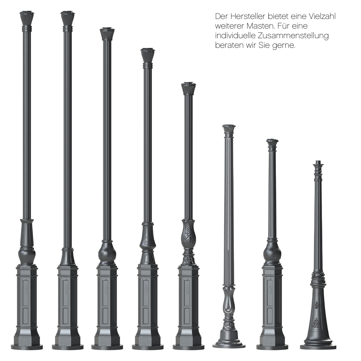 Straßenlaterne mit Zierarm S2P3.T22.63TL, Bild 7 Straßenlaterne mit Zierarm S2P3.T22.63TL, Bild 7